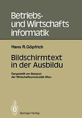 Produktbild von Bildschirmtext in der Ausbildung