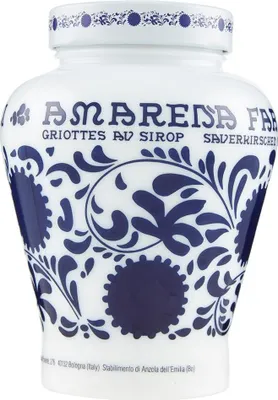 Produktbild von Fabbri Amarena Kirschen Opalines Glas 600g