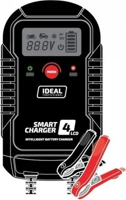 Zdjęcie produktu dla Prostownik Smart Charger 4 Lcd 6V / 12V, 4A