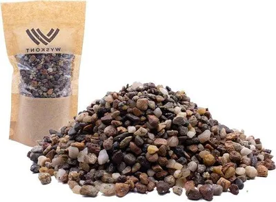Produktbild von Famanu Aquariumgrind - Hochwertiger Siergrind für Aquarien und Terrarien - 2kg 5-10mm