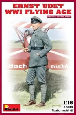 Productafbeelding van MiniArt, model van Ernst Udet, een Duitse piloot uit de Eerste Wereldoorlog, artikelnummer 6466030