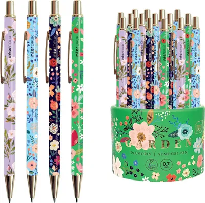 Image de Stylo bille Interdruk motif jardin