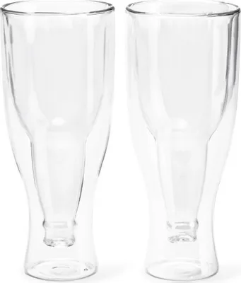 Produktbild von Biergläser Schwerkraft 400 ml 20,5 cm Glas 2 Stück