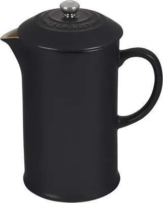 Immagine prodotto di French press in acciaio inossidabile da 750 ml, nero opaco