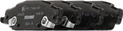 Produktbild von TEXTAR Bremsbeläge Satz Hinten für CADILLAC CTS GMX320 2430402