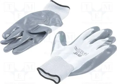 Produktbild von 1x Schutzdschuhe Größe: L grau-schwarz AV13072 d Protection