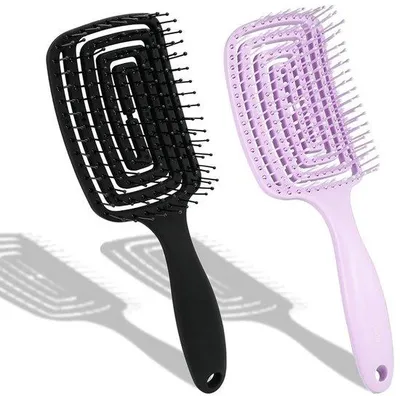 Productafbeelding van Curly Hair Brush Set van 2 voor Krullend en Nat Haar