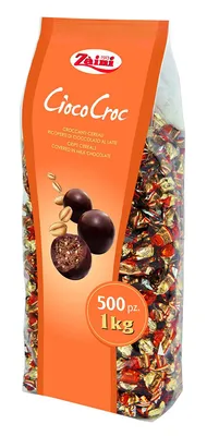 Produktbild von Zaini Cioco Croc einzeln verpackte Cerialien mit Schokolade 1000g