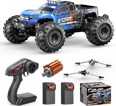 Zdjęcie produktu dla Samochód terenowy RC 1:14 - Monster Truck - Samochód zdalnie sterowany - Buggy 4WD - Pojazd RC 4x4