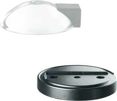 Productafbeelding van FSB Unterplatte 3884.10, diameter 75 mm, hoogte 10 mm, zwart kunststof, geschikt voor type 3884 - 0 38 3884 00010 8120