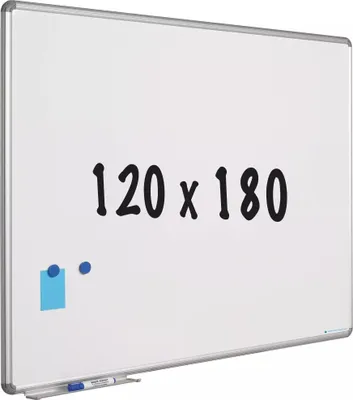 Immagine prodotto di Lavagna Arthur - Acciaio smaltato - bianco - Magnetico - 120x180cm