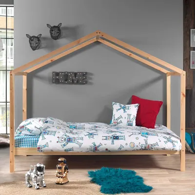 Produktbild von Dream Tree Hausbett 90 x 200 cm Dallas Holz