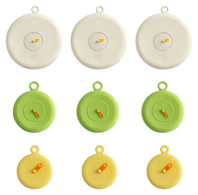 Silikon-Deckel, 9 Stück, dehnbar, wiederverwendbar, 3 Größen