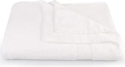 Obrázek produktu pro Ručník do sauny Bari 80 x 200 cm, bílý, bavlněný froté, 500 g/m²