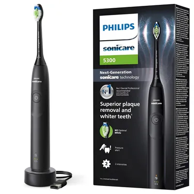 Zdjęcie produktu dla Elektryczna szczoteczka soniczna Philips z serii 5300 HX7101/01 do wielokrotnego ładowania