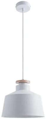 Produktbild von Pendelleuchte Hängelampe Esszimmer Küchenlampe Esstischlampe Skandinavisch E27 Lampentyp Design U Farbe Weiß-Holz