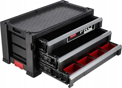 Image de Armoire à outils - Chariot à outils - Plastique - Avec roulettes - Rangement