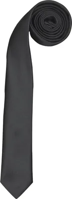 Image de Cravate Premier pour homme, étroite RW1164 (taille unique) (noir)