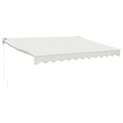 Produktbild von Markise Einziehbar Creme 3x2,5 m Stoff und Aluminium
