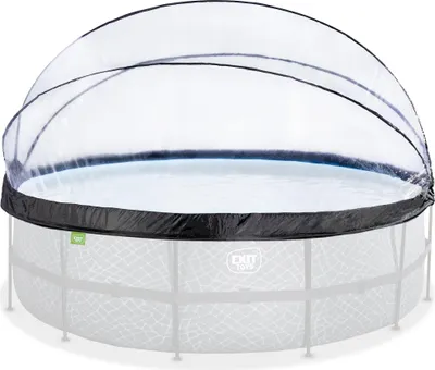 Zdjęcie produktu dla EXIT Basen Zadaszenie ECO ø488cm, Basen Dome, Uniwersalny, Odporny na Warunki