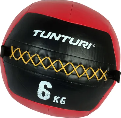 Produktbild von Tunturi Gewichtsball, Medizinball mit 6 kg, Krafttraining mit Slam Ball und Functional Training