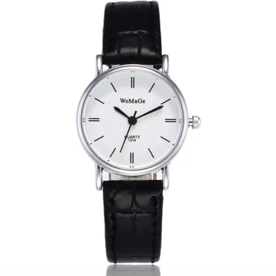 Produktbild von RI-14840 Damenuhr Schwarz/Weiß – Eleganz für jeden Tag KP14840