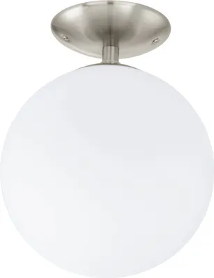 Zdjęcie produktu dla EGLO RONDO, 1 szt., E27, IP20, Nikiel, Biały