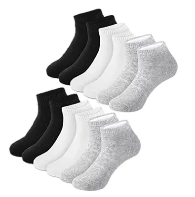 Produktbild von Filbert Kurzsocken Sport Sneaker Socken Damen Herren Sneakersocken Füßlinge Sportsocken (12-Paar, Atmungsaktiv, Langlebig