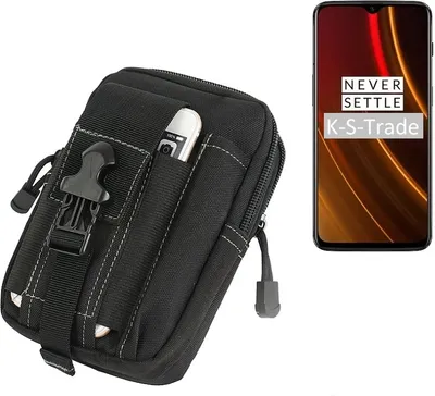 Produktbild von K-S-Trade Gürtel Tasche kompatibel mit OnePlus 6T Gürtel-Tasche Holster Schutz-Hülle Handy Hülle Smartphone outdoor Handy-Hülle schwarz