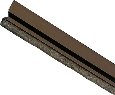 Productafbeelding van Tochtstrip met borstel, zelfklevend, 82 cm, geschikt voor deuren en gangen