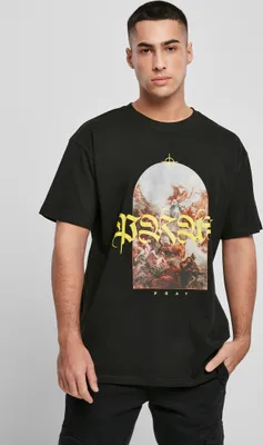 Produktbild von Mister Tee T-Shirt Pray Painting Oversize Tee Black-L