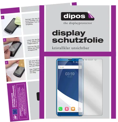 Produktbild von 2x Schutzfolie für Koolnee K1 klar Displayschutzfolie Folie Display Schutz dipos