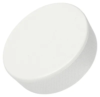 Produktbild von Eishockey Puck weiss 166g Reflex-Trainingspuck für Torwart