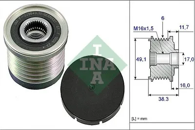 Produktbild von Ina Generatorfreilauf  535 0030 10