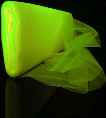 Produktbild von 1lfm PSYWORK Schwarzlicht Tüll Lemongelb