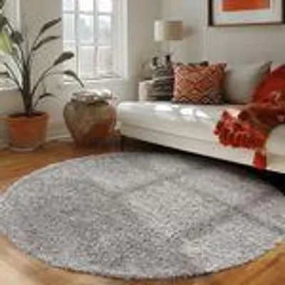 Zdjęcie produktu dla Dywan do salonu z wysokim włosiem, jednokolorowy design, długie runo, shaggy, nowoczesny i miękki, Rozmiar: 80 x 150 cm, Kolor: Jasnoszary