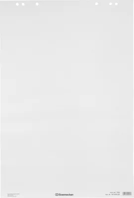 Produktbild von Soennecken Flipchartblock 1139 68x99cm 20Bl. blanko 10 St./Pack.