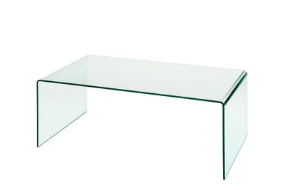 Produktbild von Couchtisch >7/106< in Klarglas, Glas - 110x40x60cm (BxHxT)
