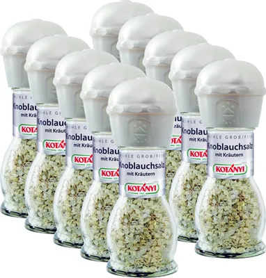 Image de Kotanyi ail sel de mer herbes dans un moulin à épices 50g paquet de 10
