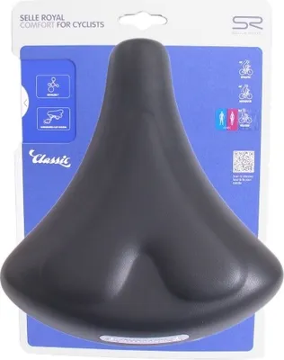 Produktbild von SELLE ROYAL City-/Tourensattel "Holland Classic Relaxed" SB-verpackt, Royalgel Foam Matrix Technologie