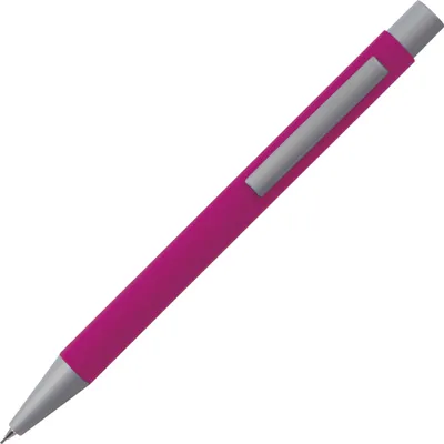 Produktbild von Druckbleistift aus Metall / Farbe: pink