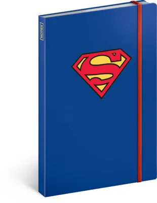 Produktbild von Notizbuch Superman - Symbol, liniert, 13 × 21 cm