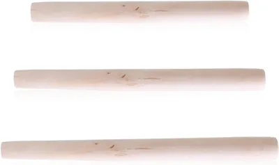Produktbild von Nudelholz aus Holz, 3 Stück
