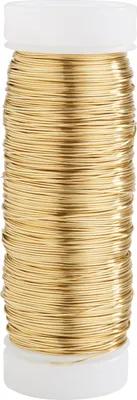 Produktbild von Messingdraht Gold 0,35 mm 50 g