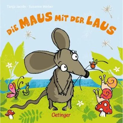 Produktbild von Die Maus mit der Laus (Die kleine Eule und ihre Freunde): Liebevoll gereimtes Pappbilderbuch für Kinder ab 2 Jahren