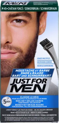 Immagine prodotto di JUST FOR MEN Care-Brush-In-Colour-Gel nero-marrone, 28,4 ml Gel