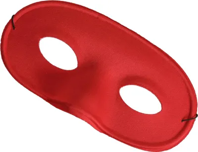 Image de Masque pour les yeux pour enfants rouge - taille unique