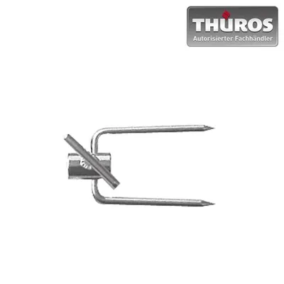 Produktbild von THÜROS Fleischklammer zu Spieß mit Fleischhalter Thüros Grill