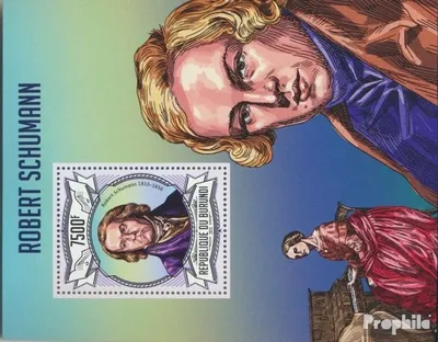 Produktbild von Briefmarken Burundi 2013 Mi Block 323 (kompl. Ausgabe) postfrisch Robert Schumann