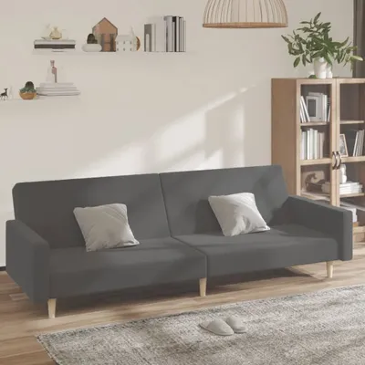Obrázok produktu pre Maison Exclusive – Rozkladacia pohovka, 2 miesta, svetlosivá, látka